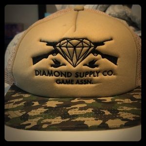 Diamond Supply Co. Camo SnapBack